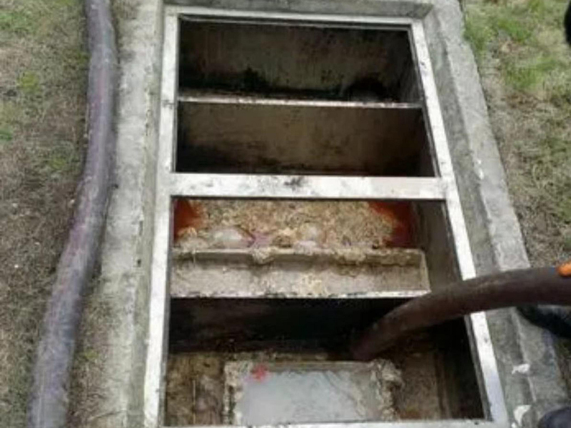 山阳隔油池清理